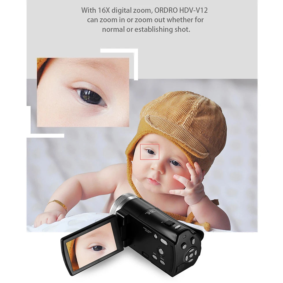 ORDRO HDV-V12 Vintage Camcorder