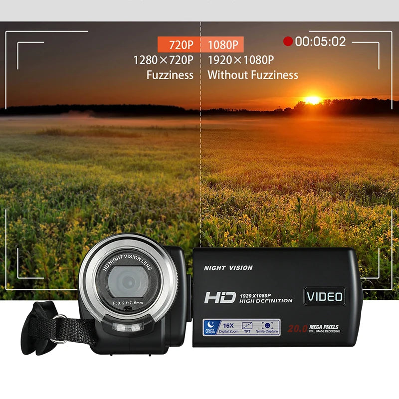 ORDRO HDV-V12 Vintage Camcorder